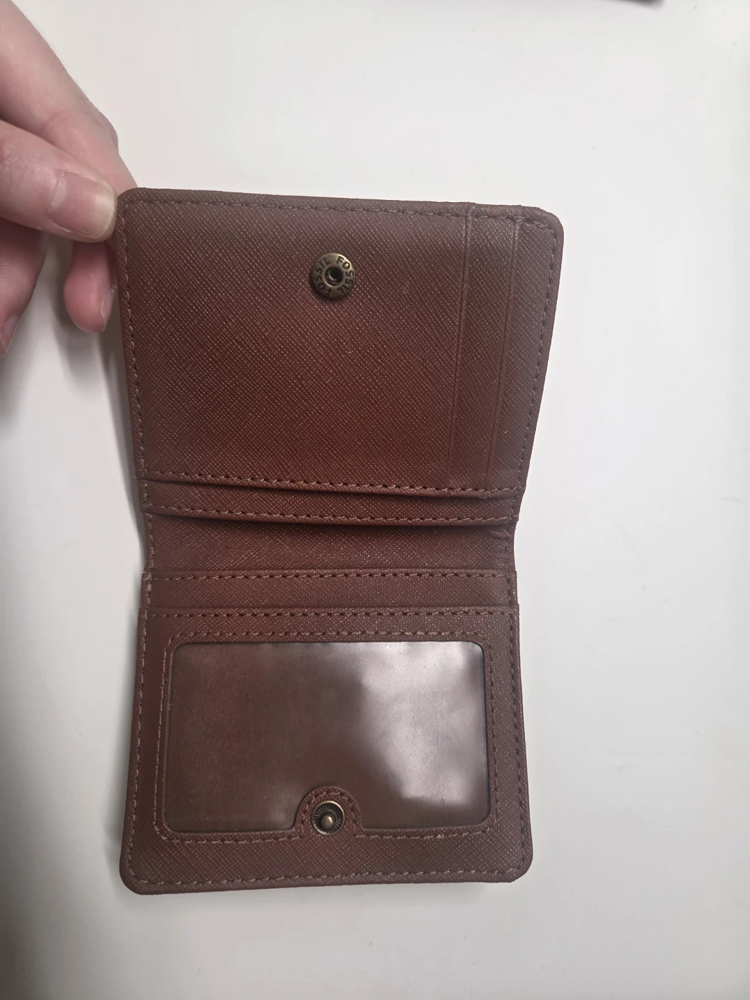 Fossil Brown Leather Bifold Wallet - photo 2