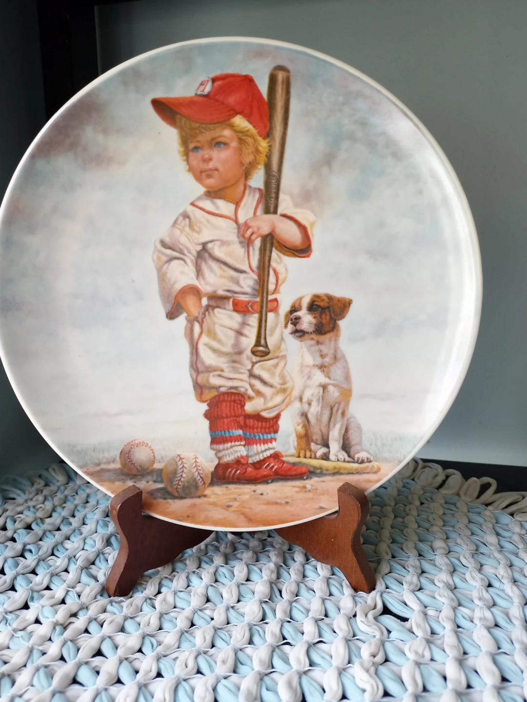 Set of six Gregory Perillo collector plates.