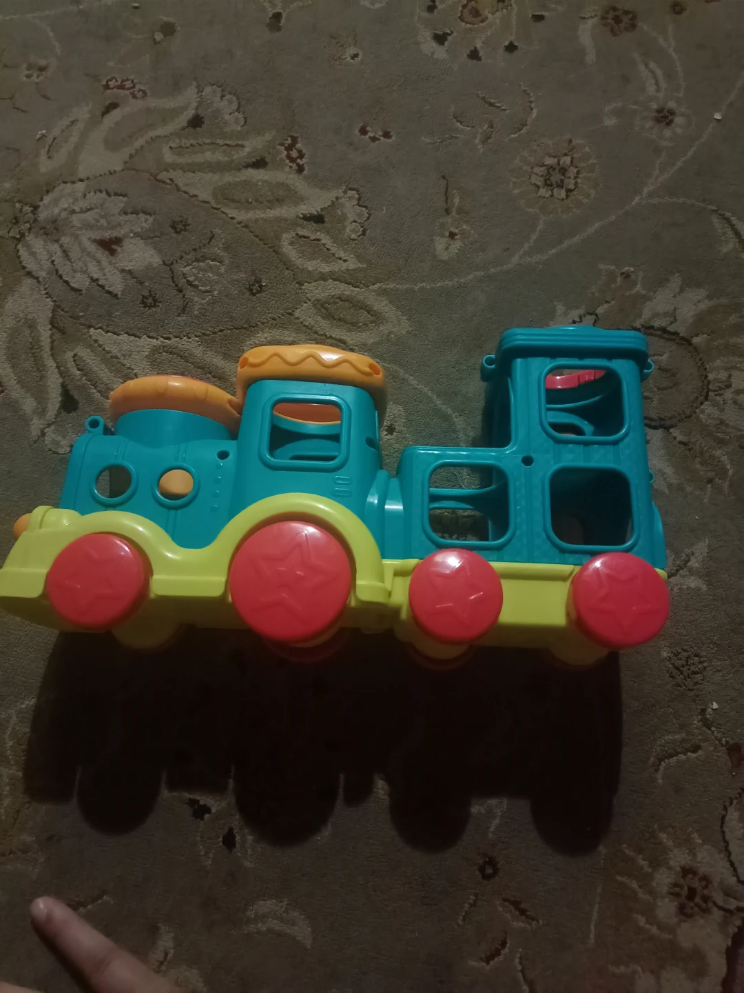 Colorful Plastic Toy Train🏈