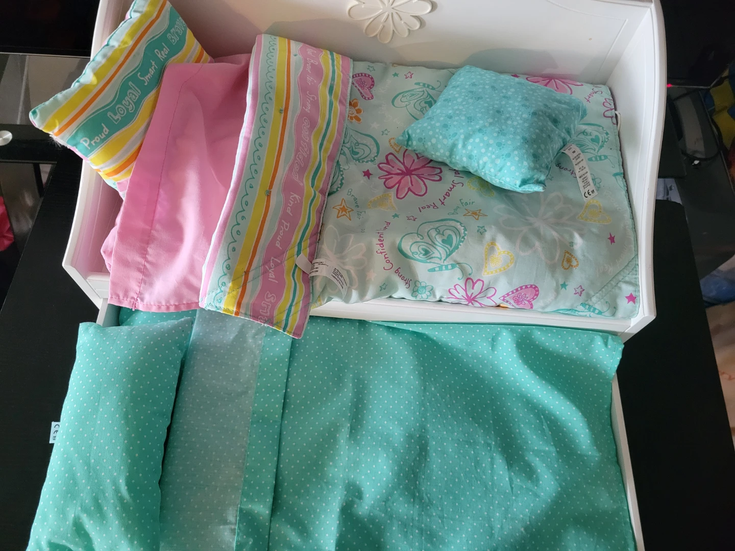 American Girl Trundle Bed with Bedding - photo 3
