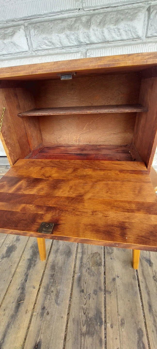 Vintage Wooden Bread Box - photo 4
