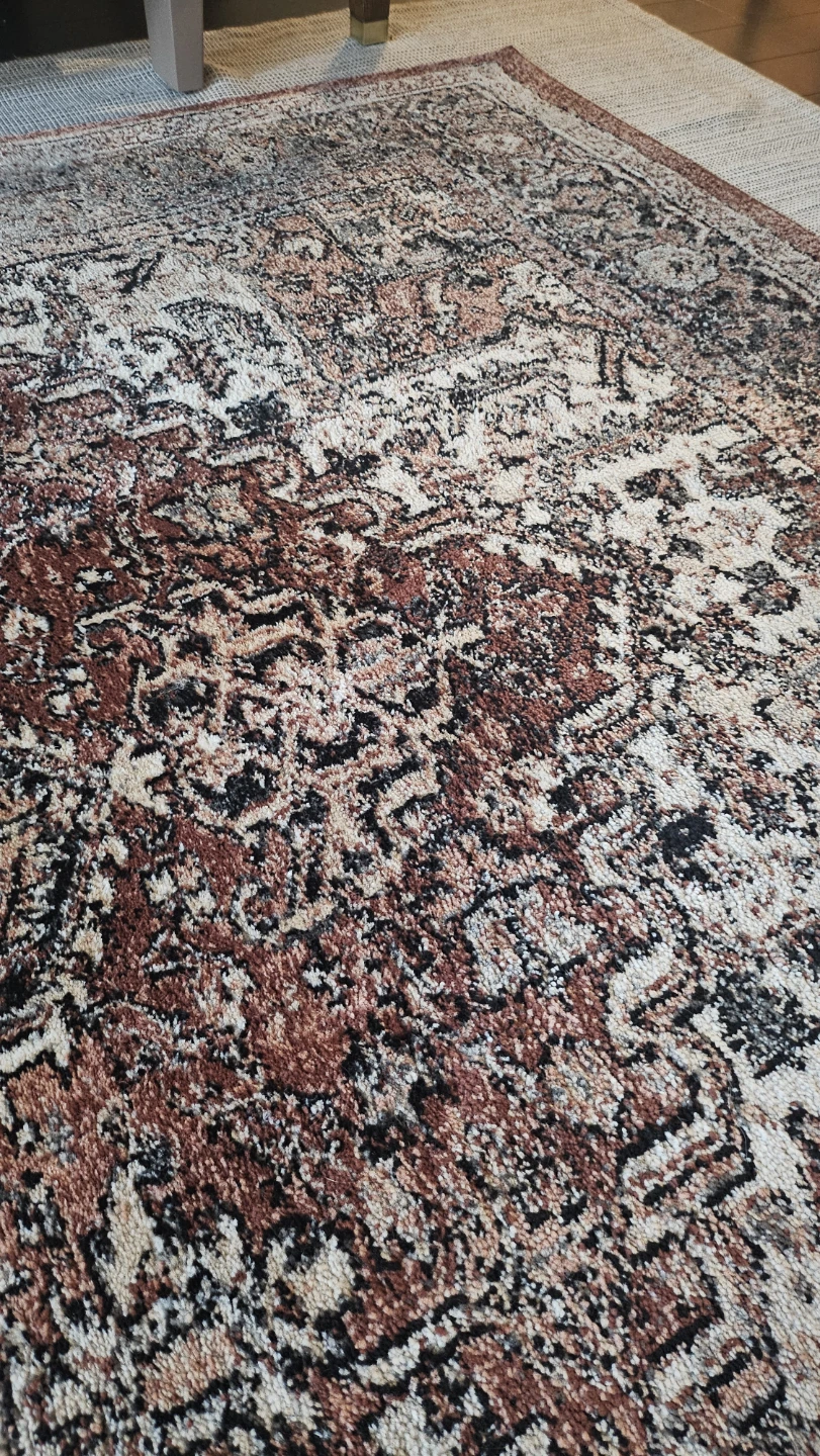 Terracota/Pink tones area rug 5 x 8 - photo 4