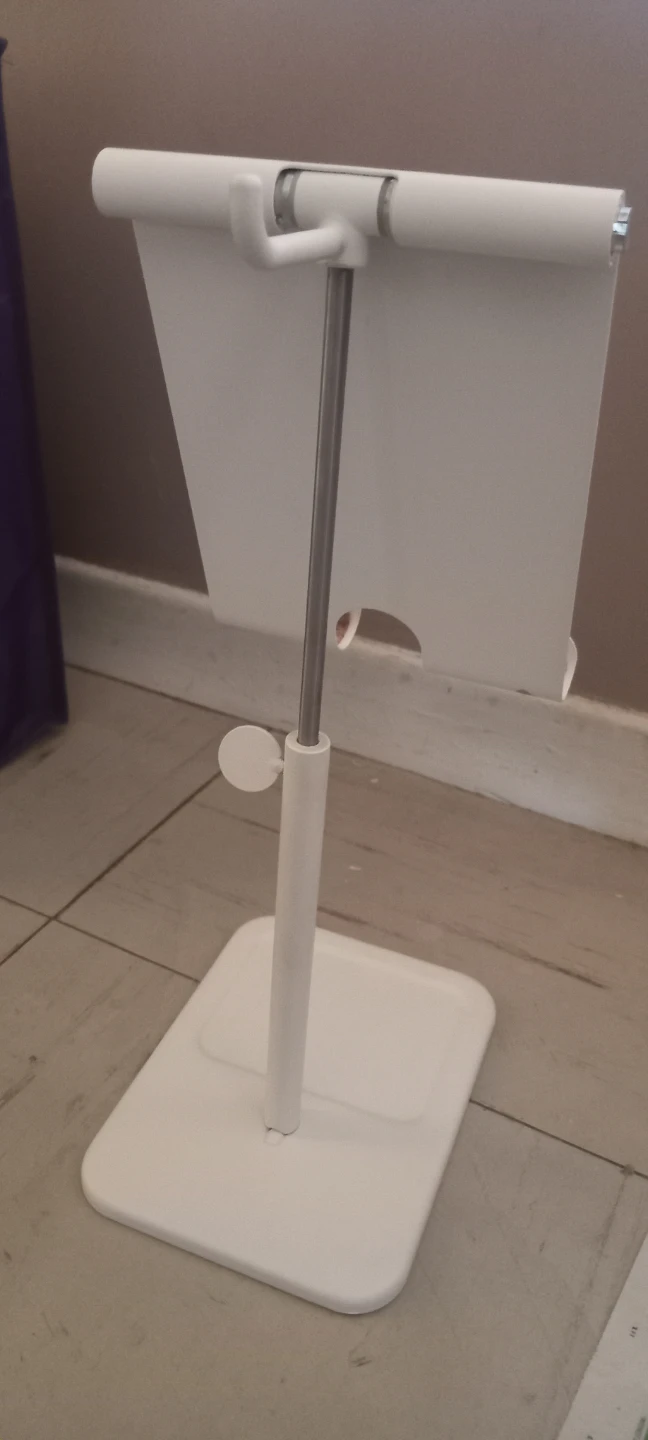 White Adjustable Tablet and Phone Stand - photo 3