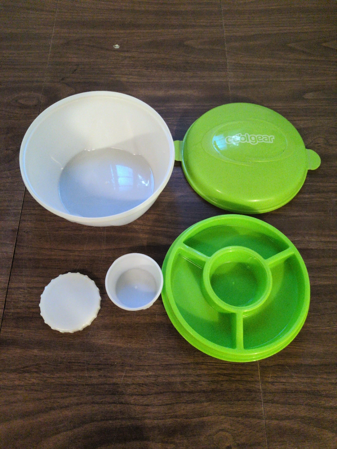 Cool Gear salad container with dressing cup - photo 2