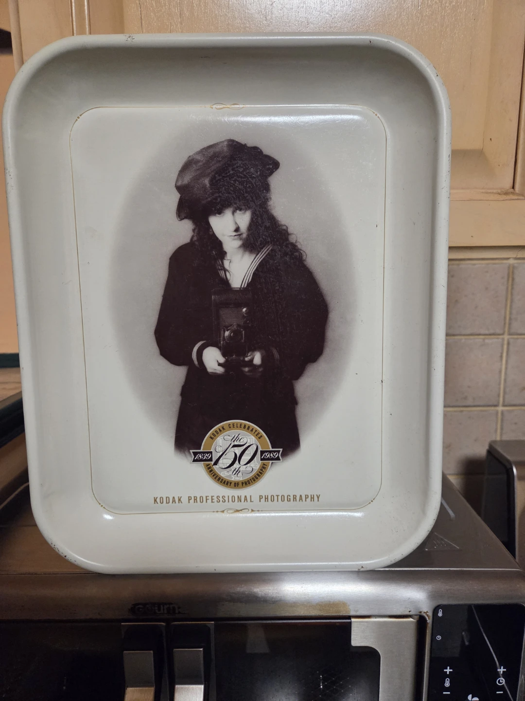 Vintage 1989 Kodak 150th Anniversary Commemorative Tray