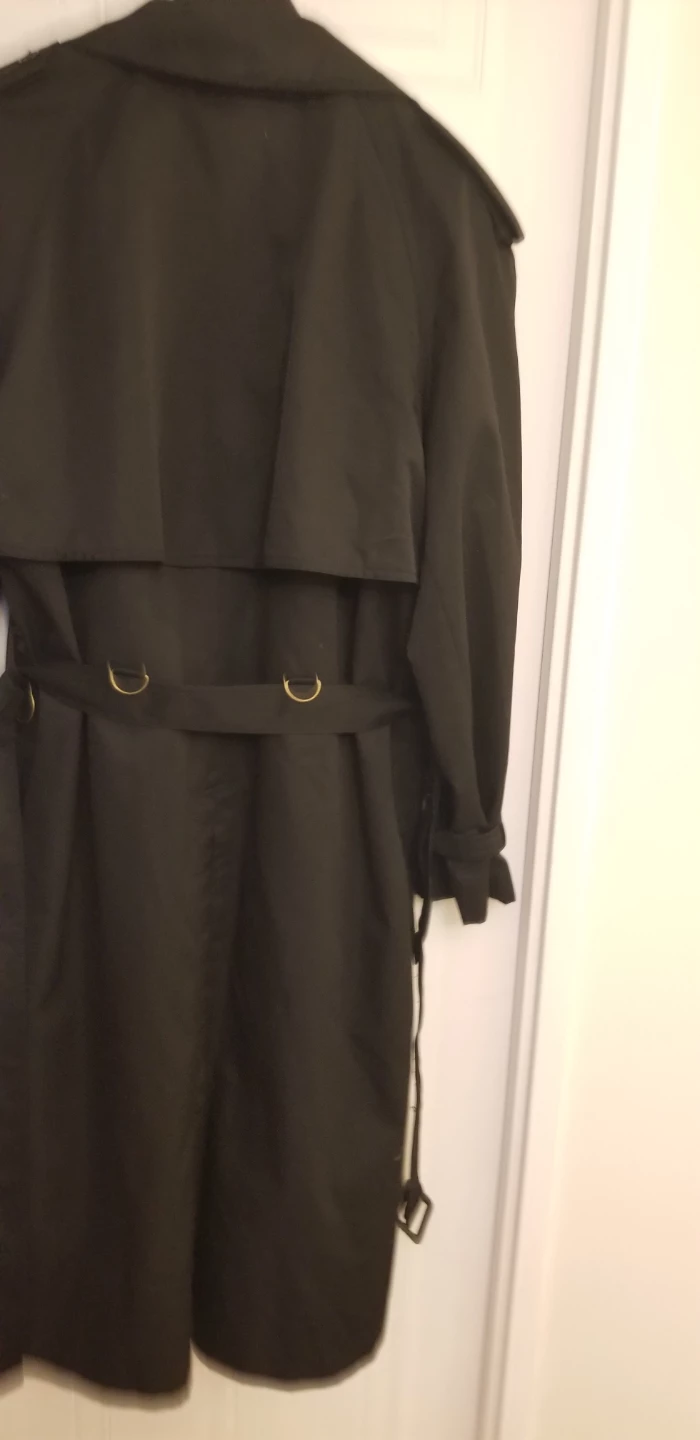 Madison Black Trench Coat - photo 4