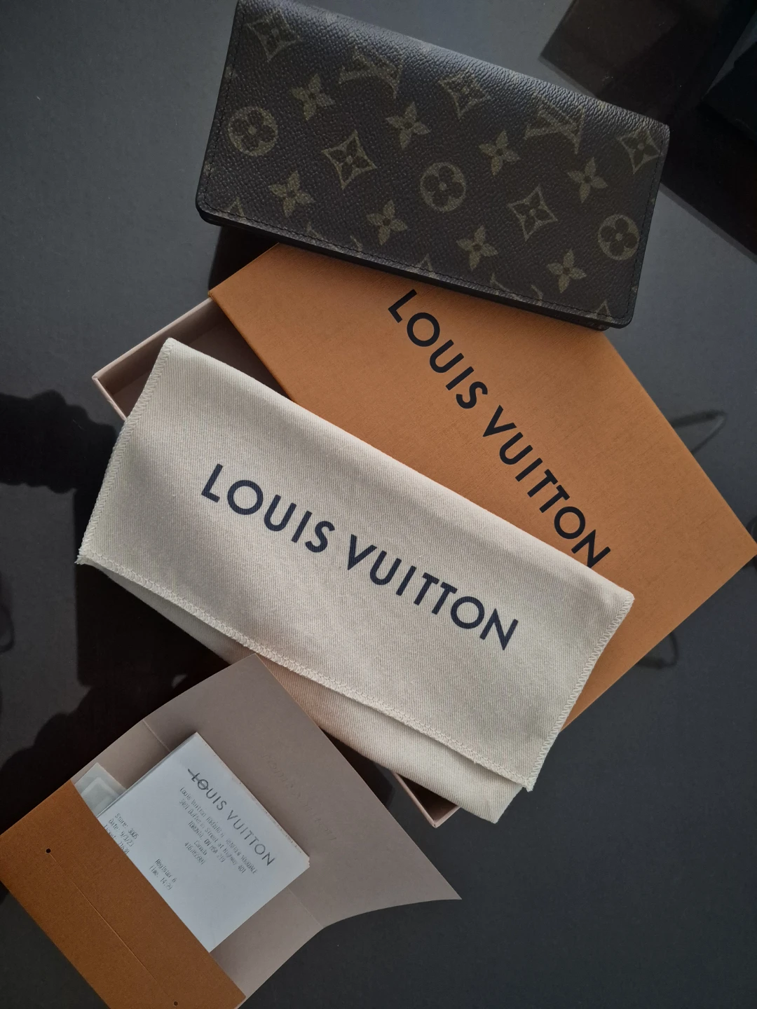 Authentic Louis Vuitton Monogram Long Wallet - photo 3