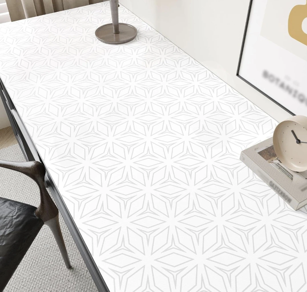 Grey Geometric Modern Peel & Stick Wallpaper 17.5"x102" - photo 3