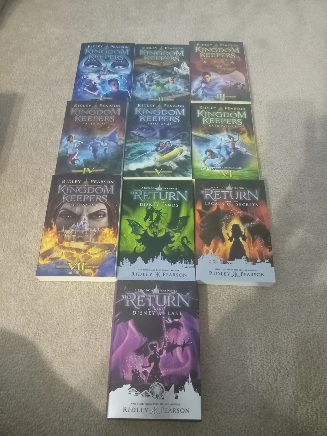 Disney Kingdom Keepers series collection