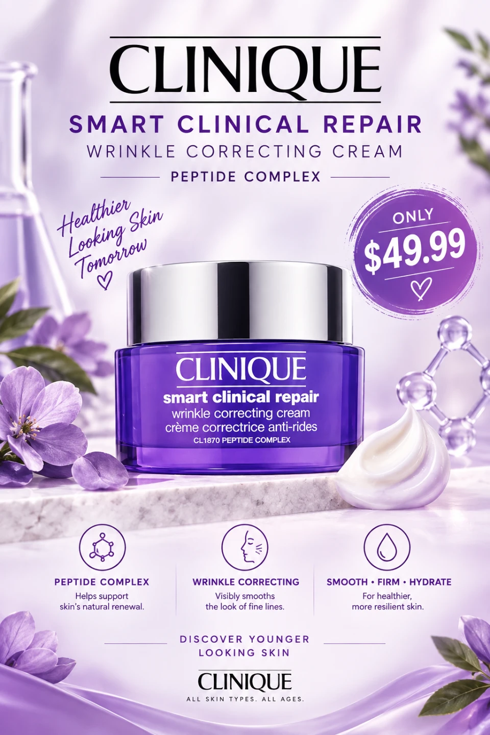 Clinique Smart Clinical Repair Wrinkle Correcting Cream
