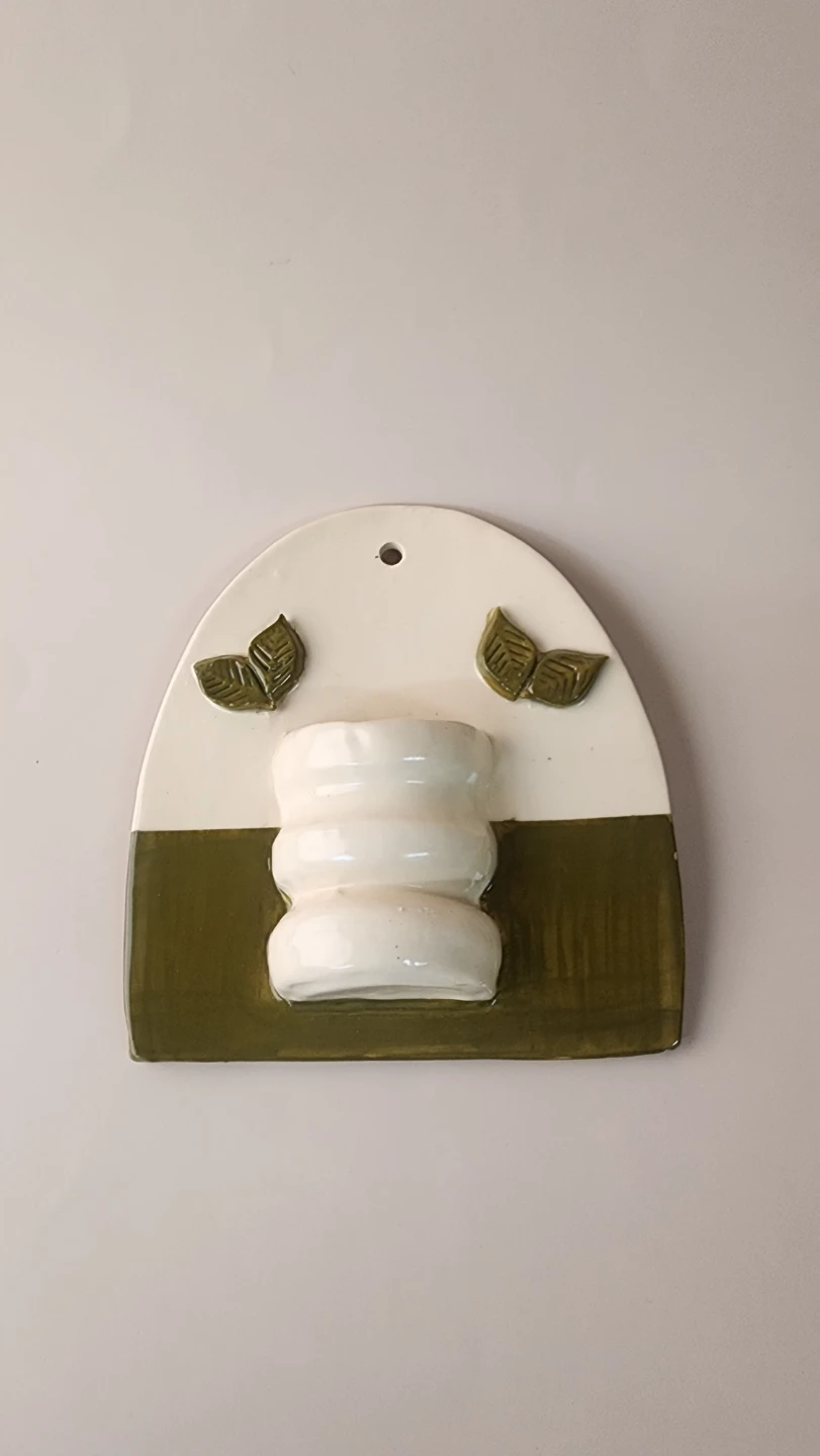 Ceramic Wall-Mounted Planter