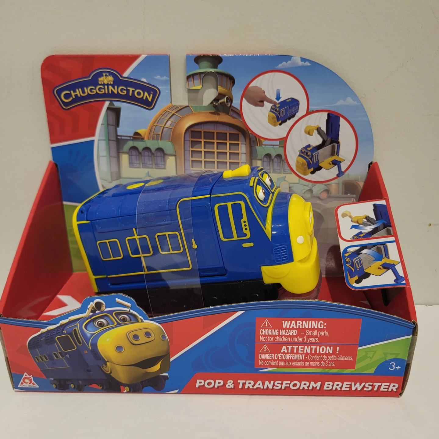 Chuggington Motorized Wilson, Action Chugger & Pop Brewster - photo 4