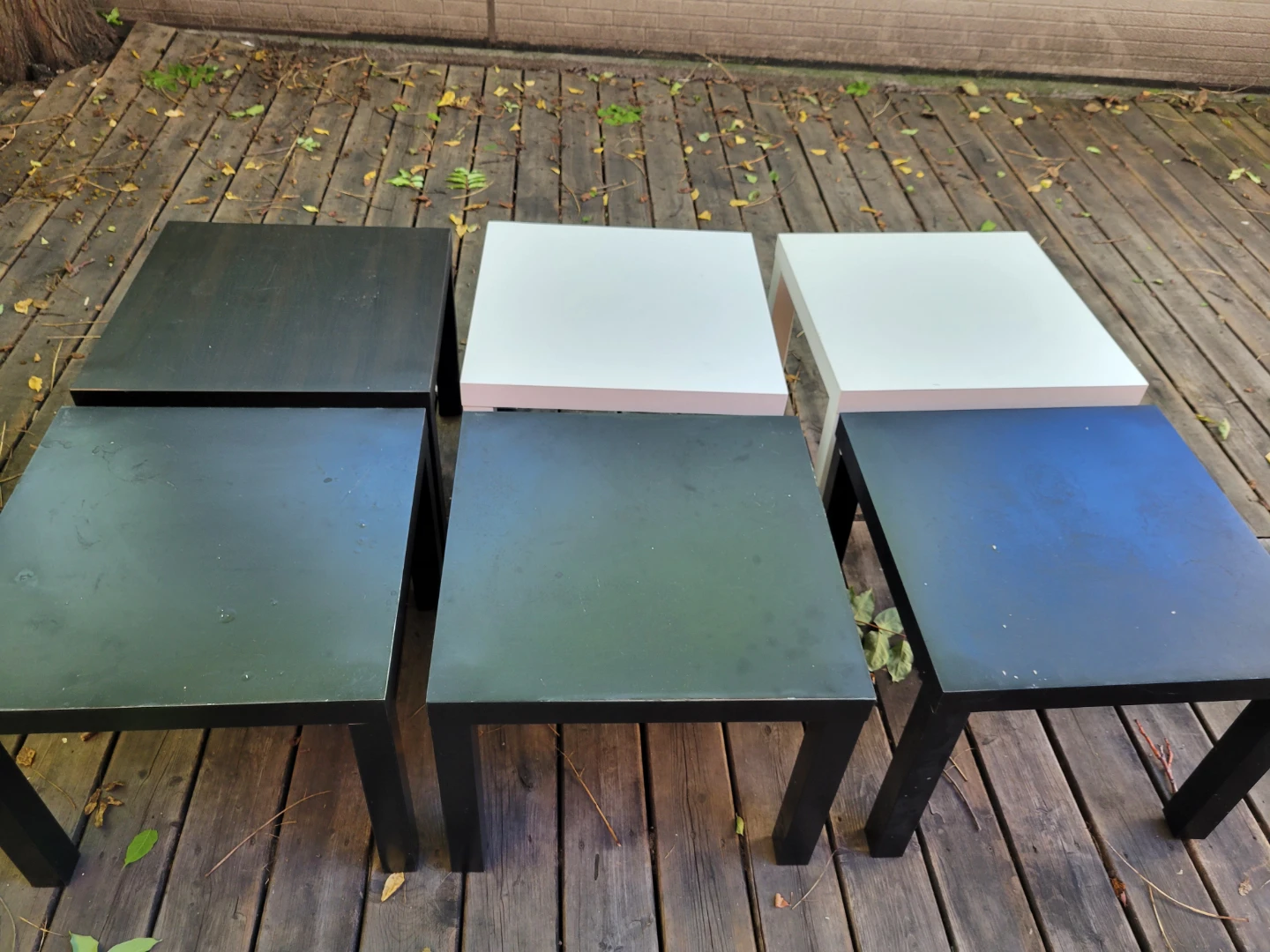 2 for $15 IKEA Lack Side Tables