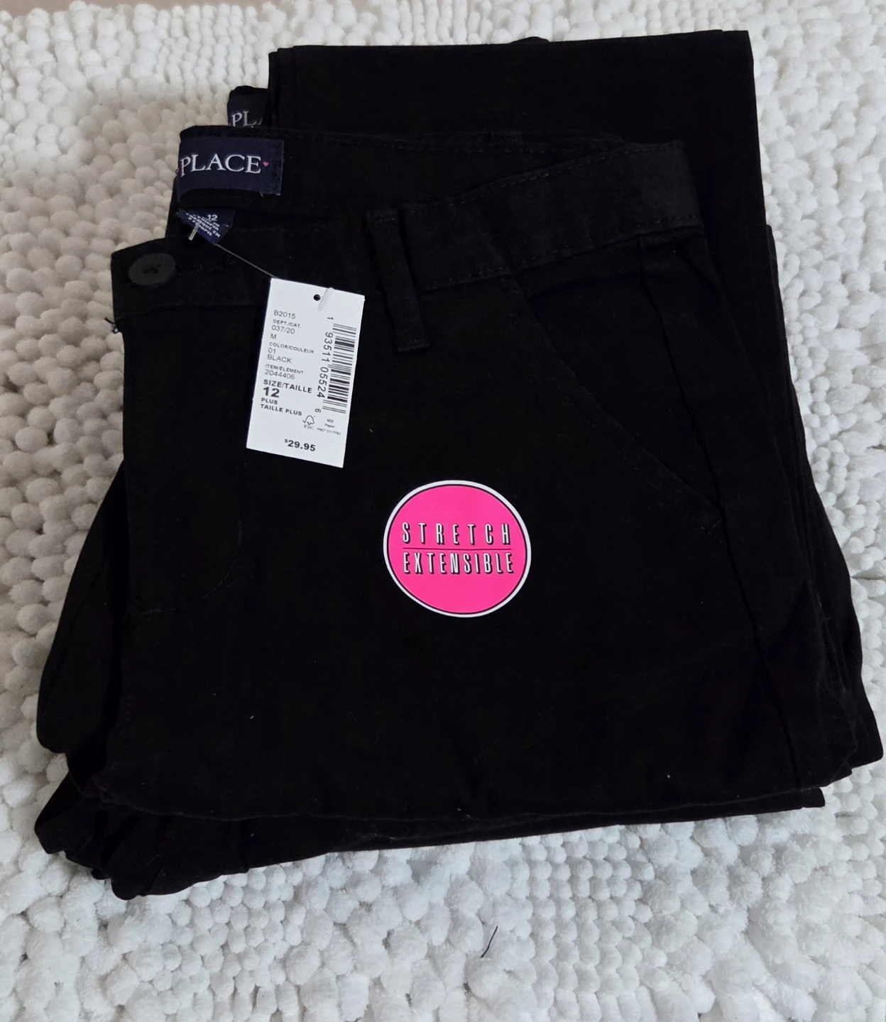 The Children's Place Black Pants Size 12 Plus - photo 2