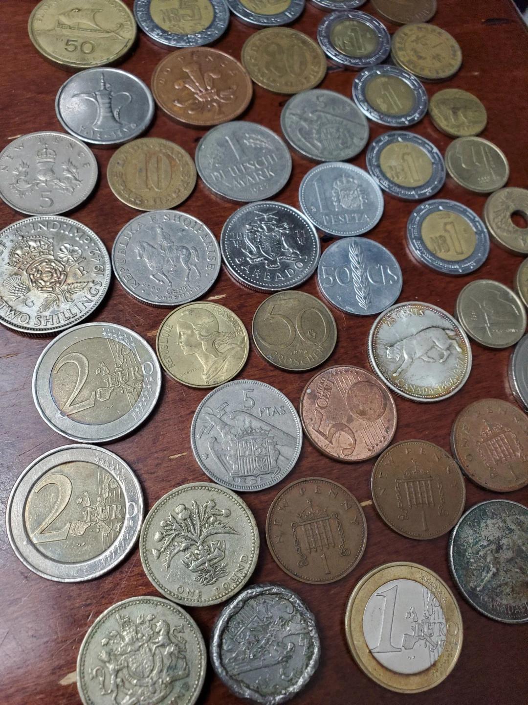 Collection of various international coins - photo 5