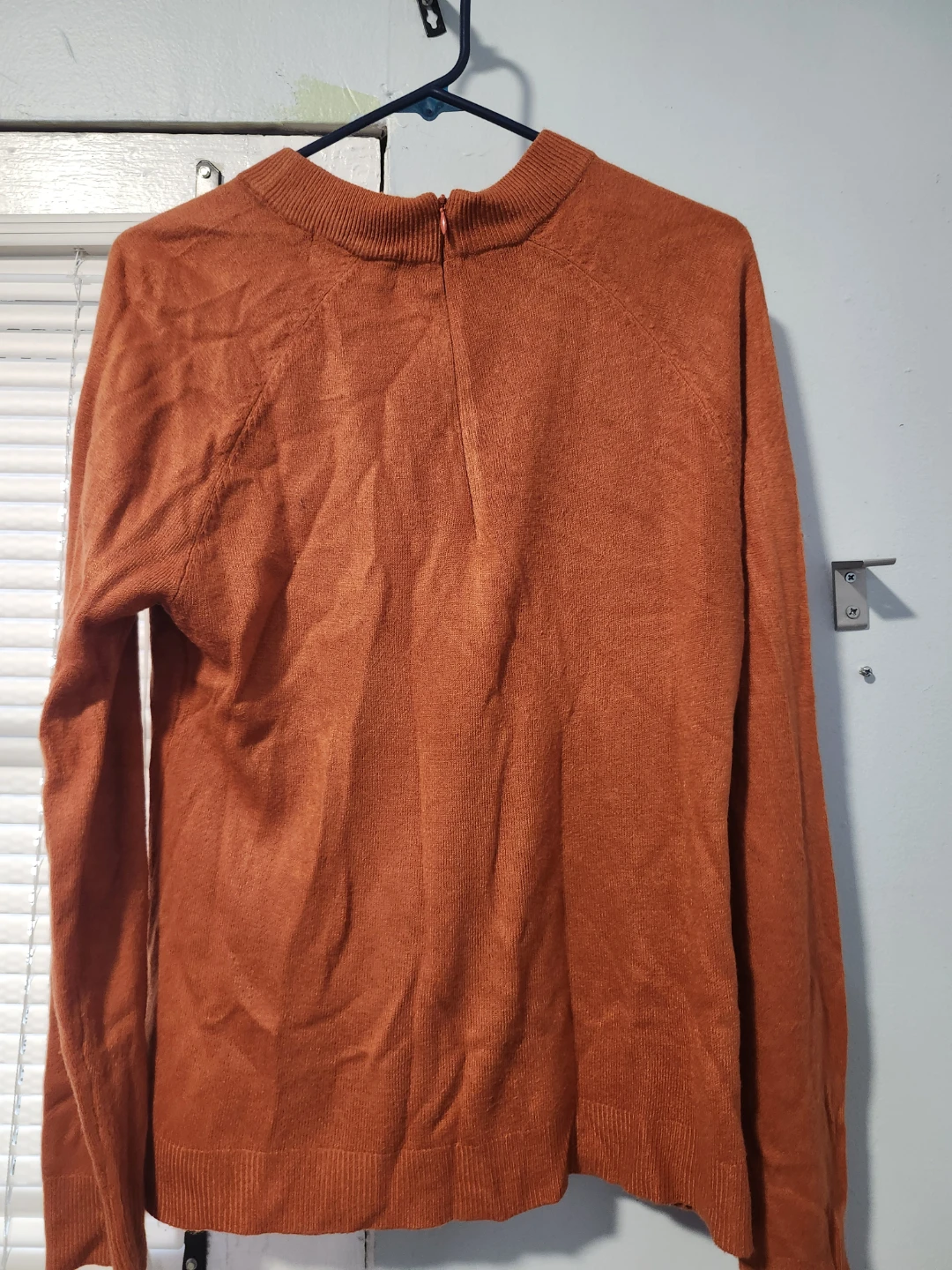 Karen Scott Burnt Orange Sweater