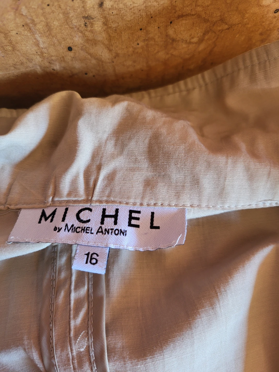 Michel by Michel Antoni Beige Jacket - photo 2