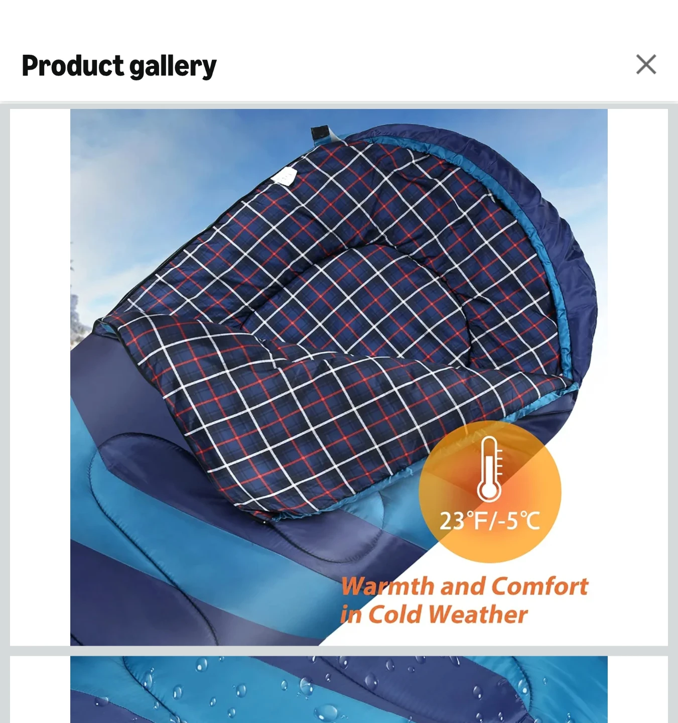 Waterproof Sleeping Bag - photo 3
