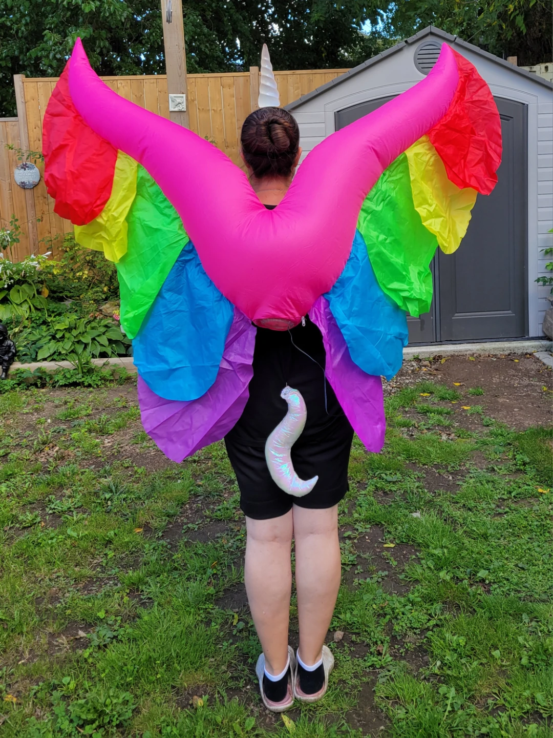 Unicorn/Pegasus Inflatable Wings Costume - photo 2
