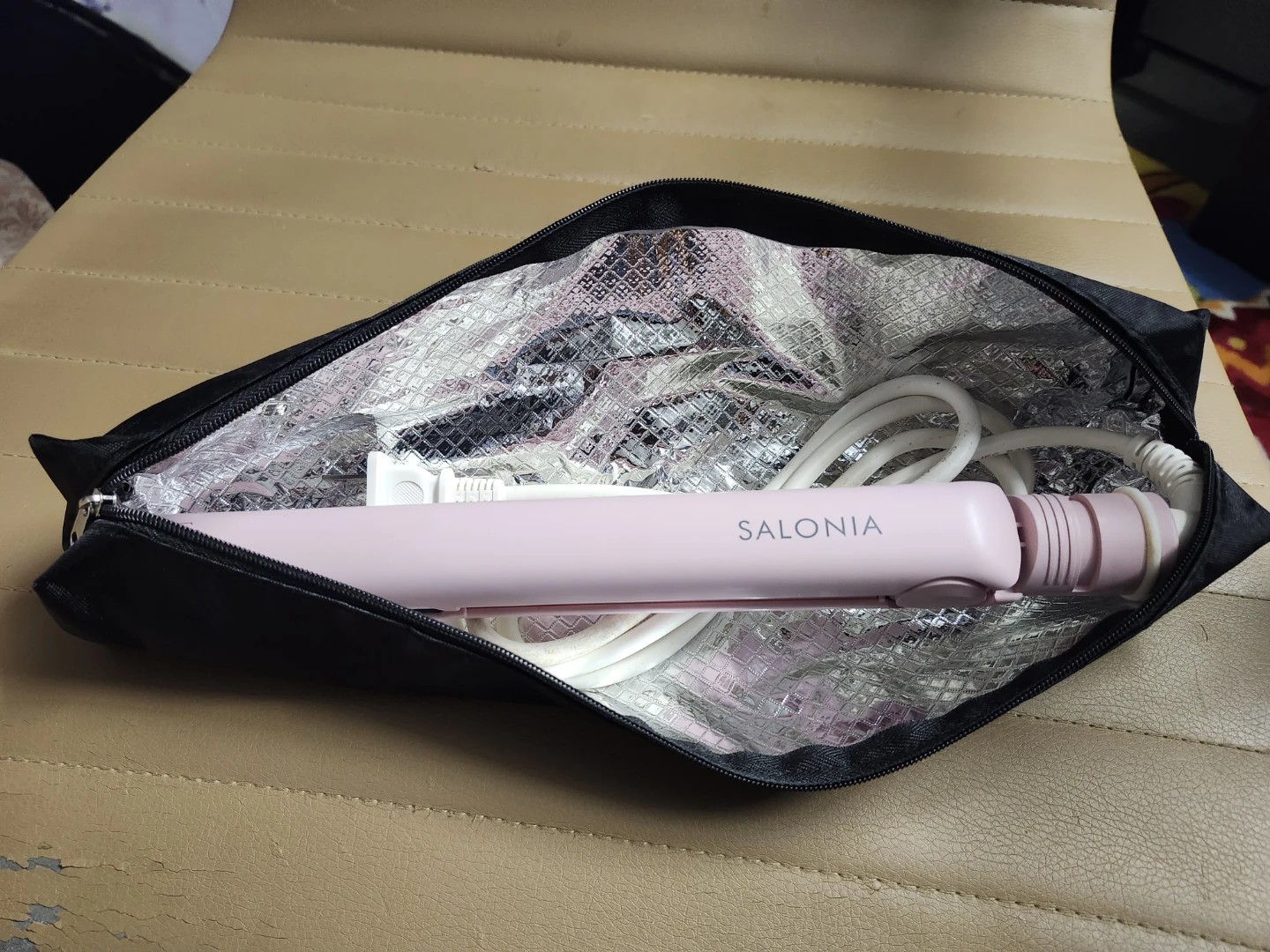 SALONIA Hair Straightener - Pastel Pink - photo 5