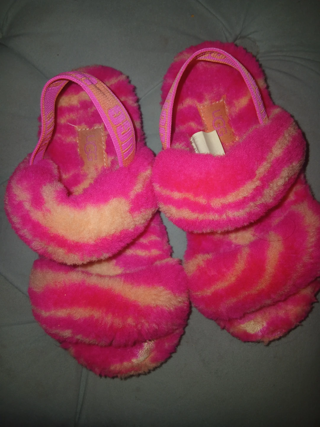 UGG Fluff Yeah Slide Sandals Pink