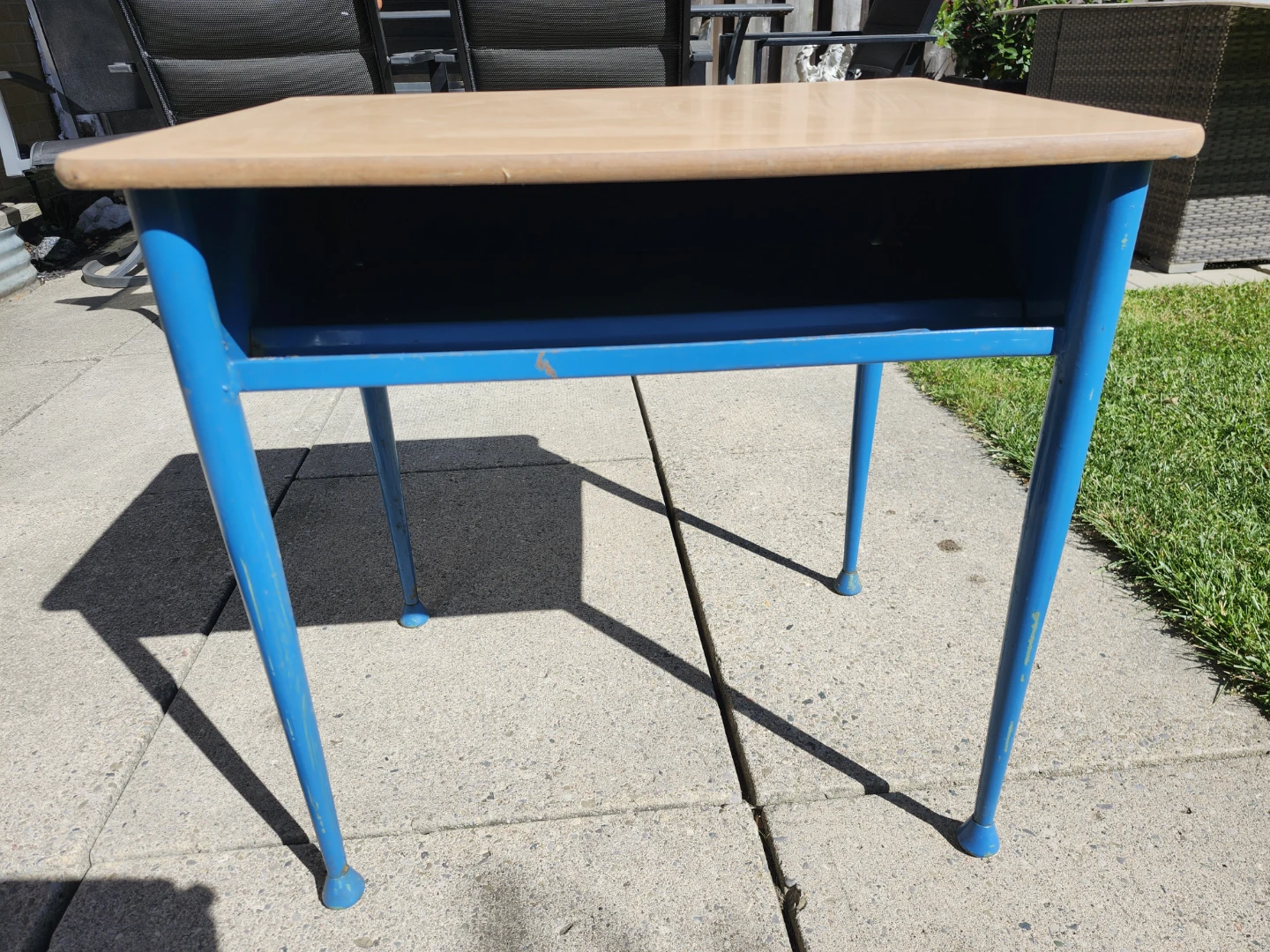 Vintage Student School Desk