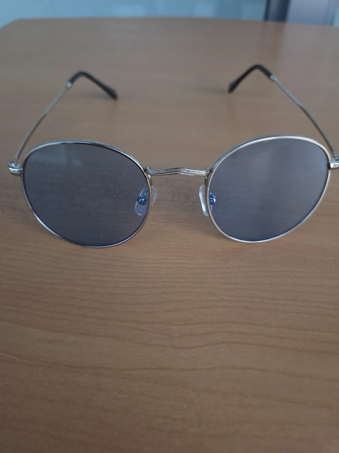 Silver Rimmed Round Sunglasses - photo 3