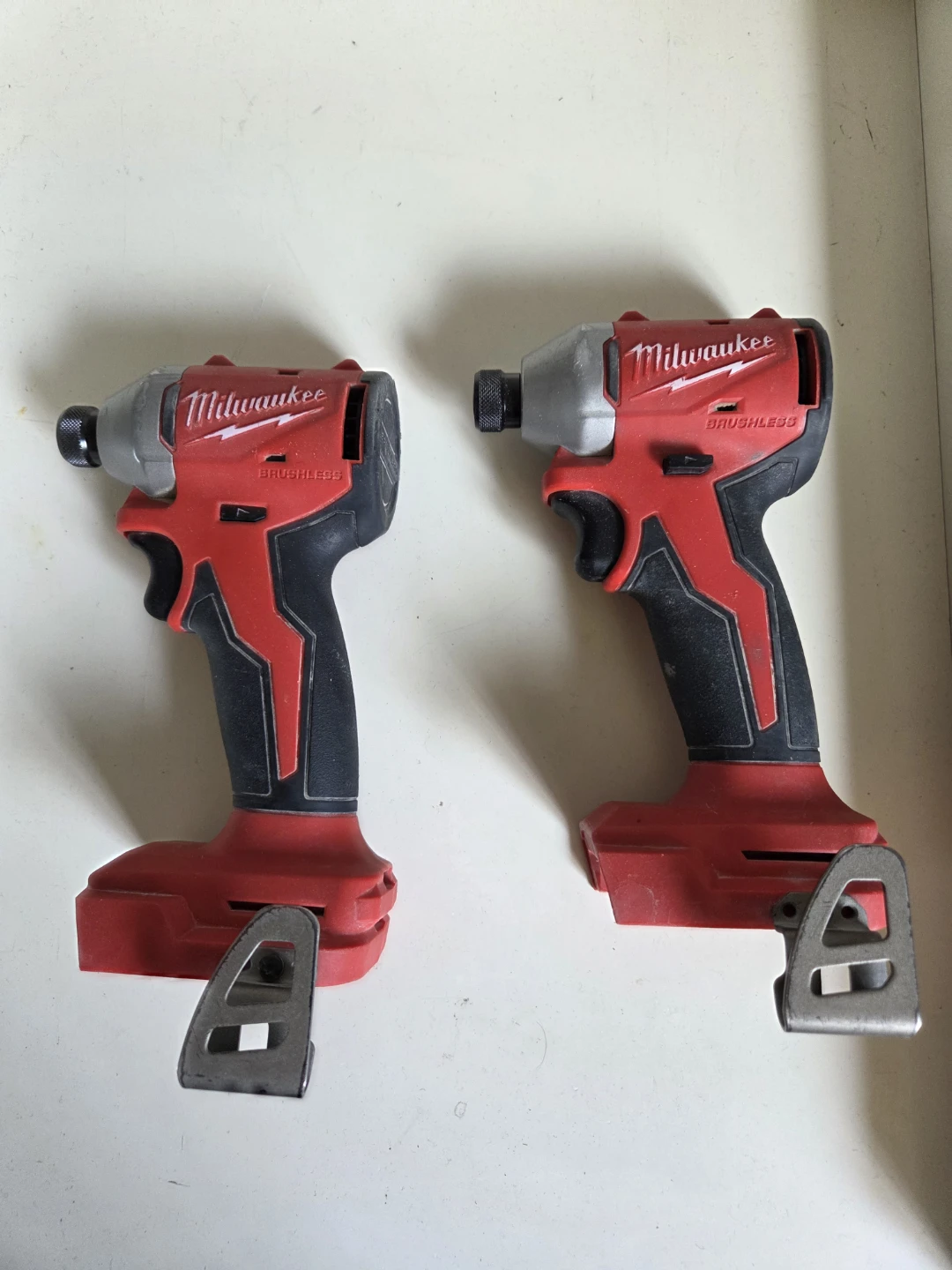 Two Milwaukee M18 Brushless Impact Drivers with Batteries - photo 3