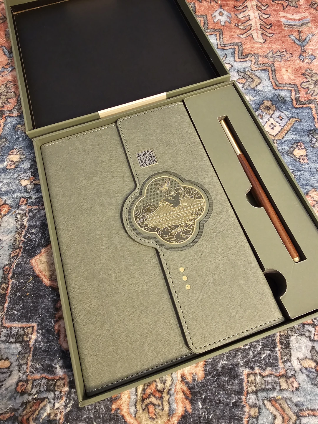 Time Notes Journal with Pen Set
