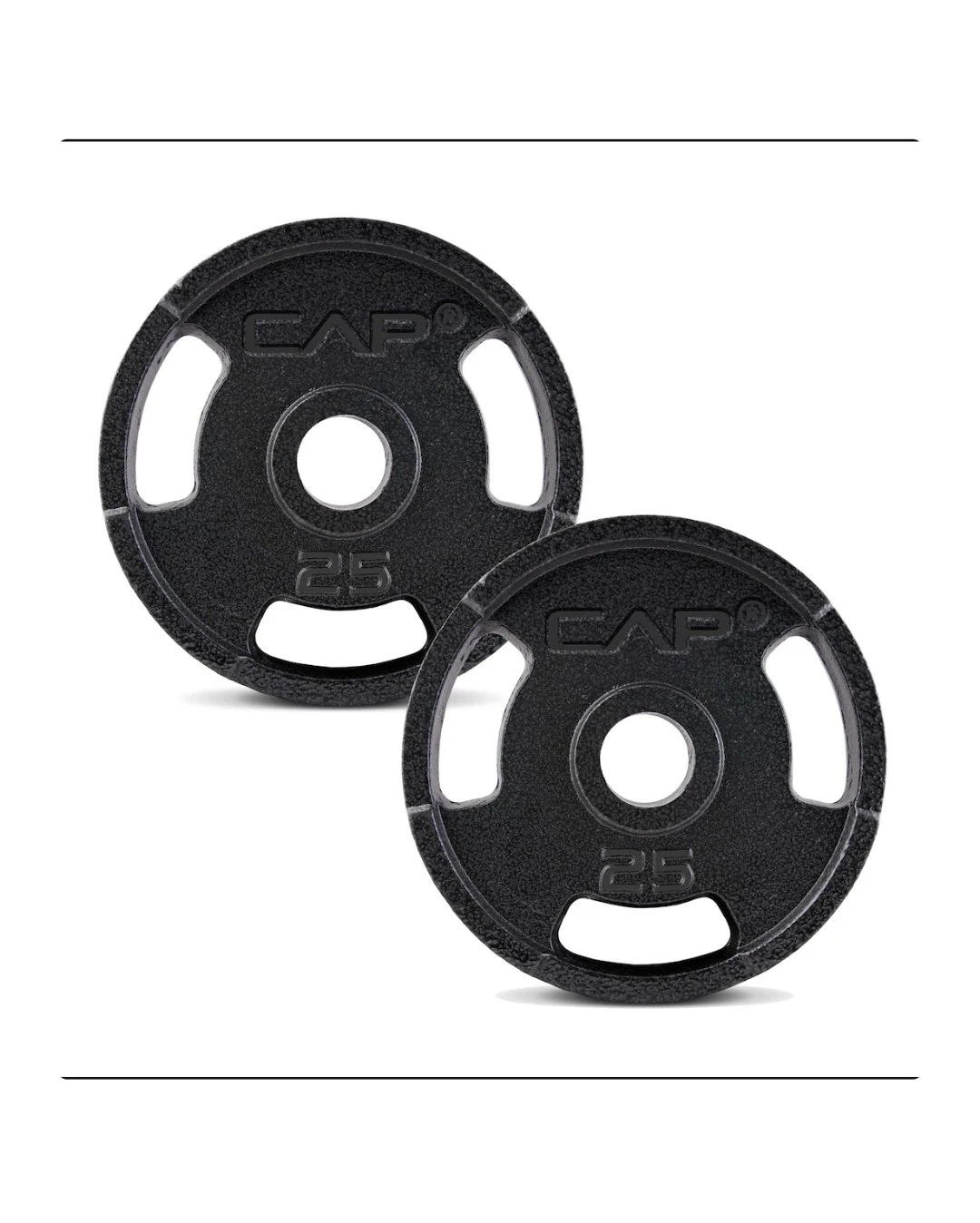 CAP 25 lb Weight Plates (Pair) - photo 2