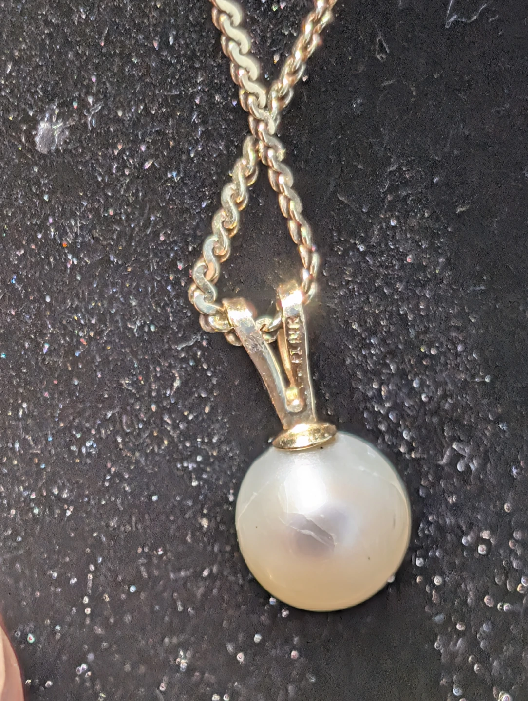 14K Gold Pearl Necklace - photo 5