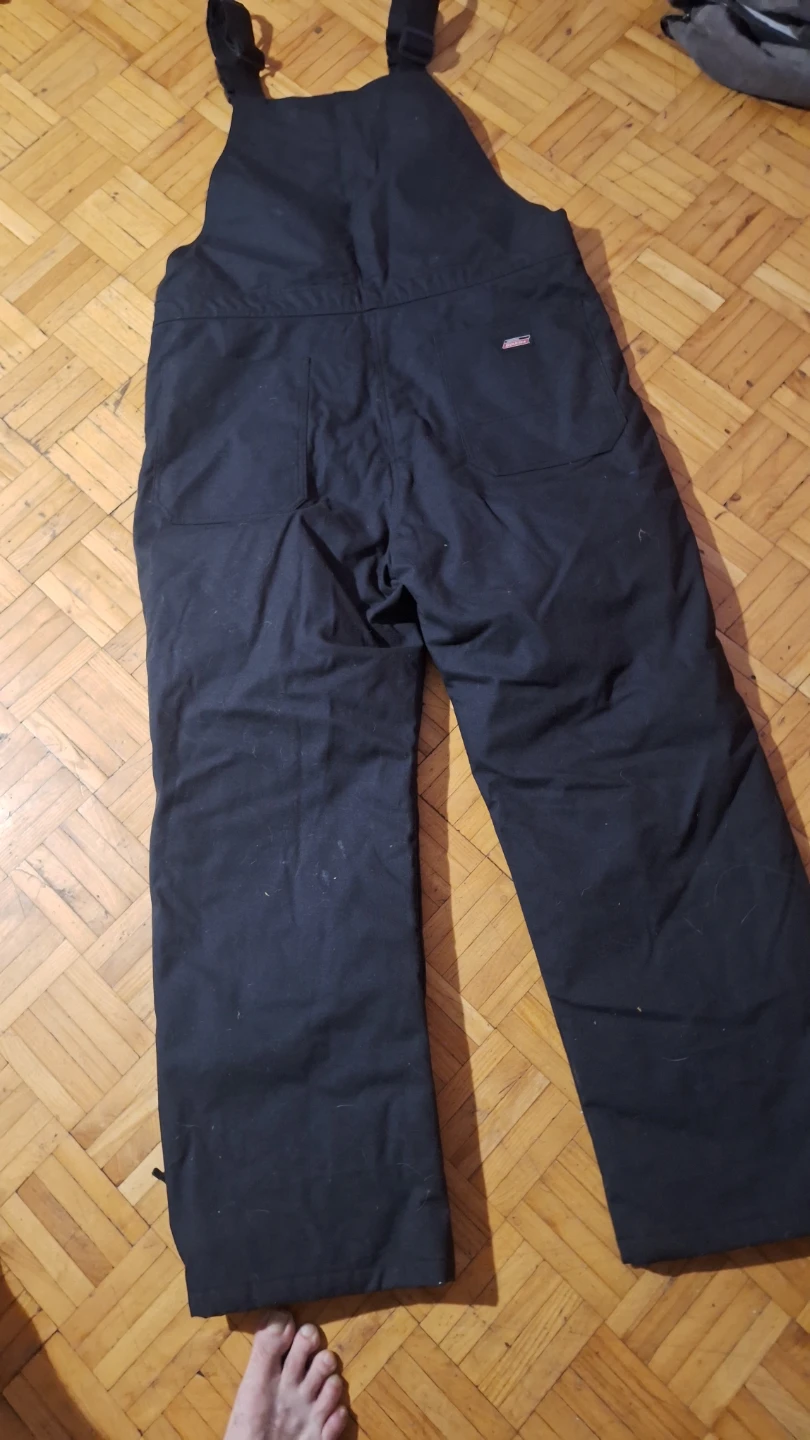 Dickies Insulated Black Overalls Large - photo 5