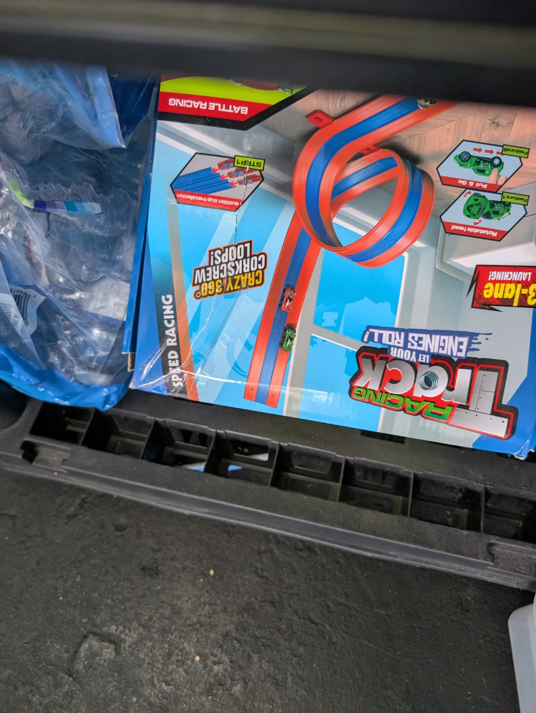 Speed Racing Track Set with 6 Cars - photo 2