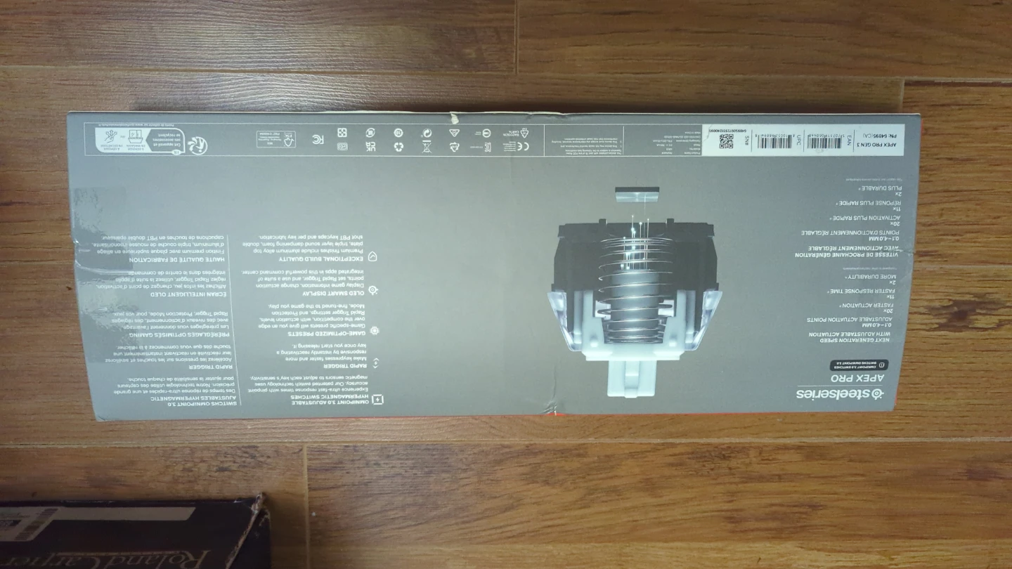 Steelseries Apex pro gen3  full gaming keyboard - photo 2