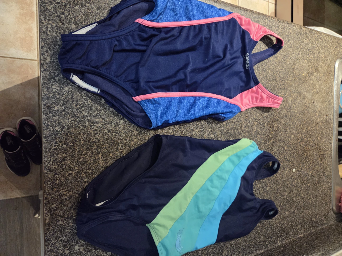2 Swimsuits for girls, 5-8 years okd