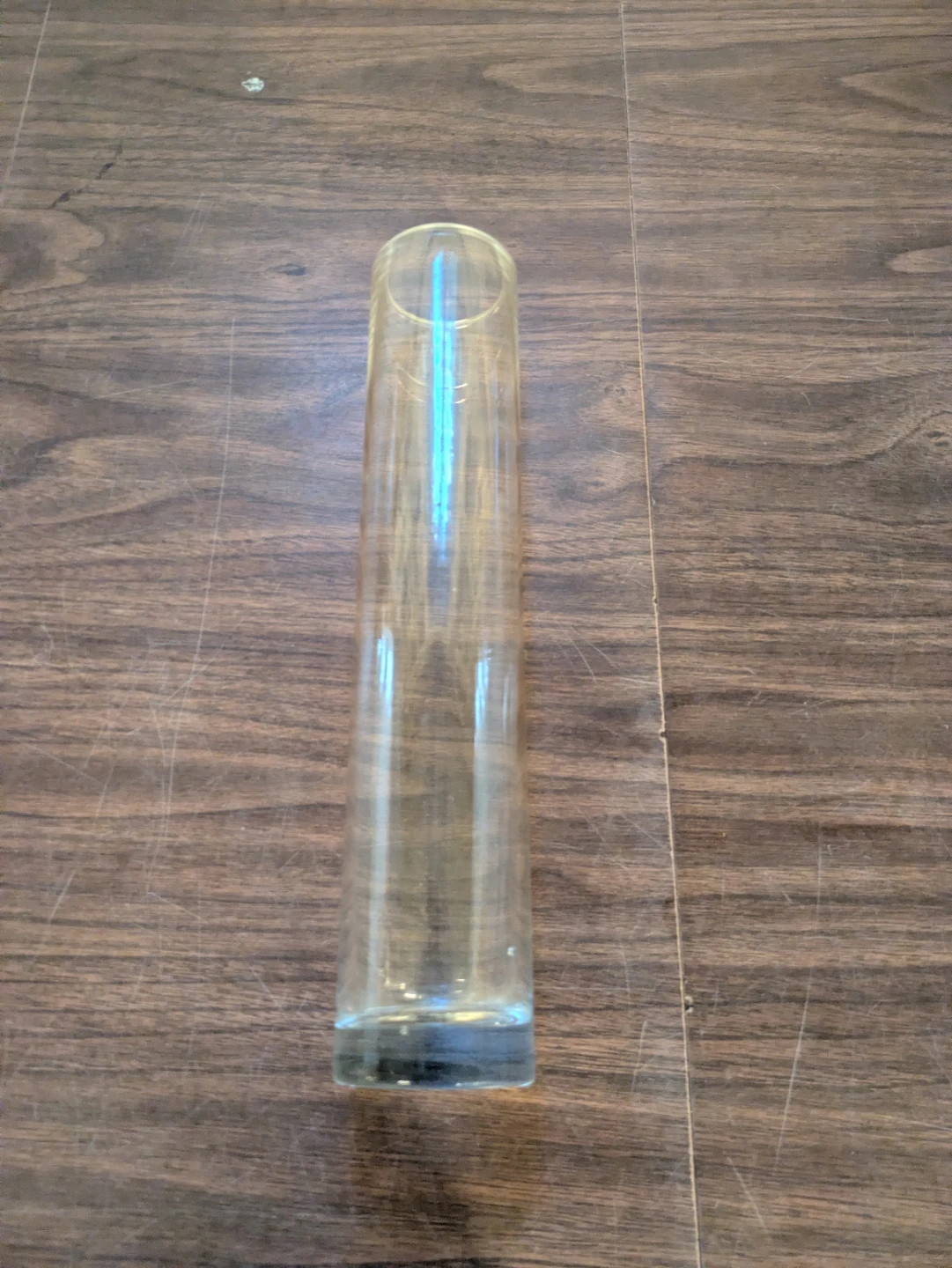 Clear Glass Cylinder Vase - photo 2