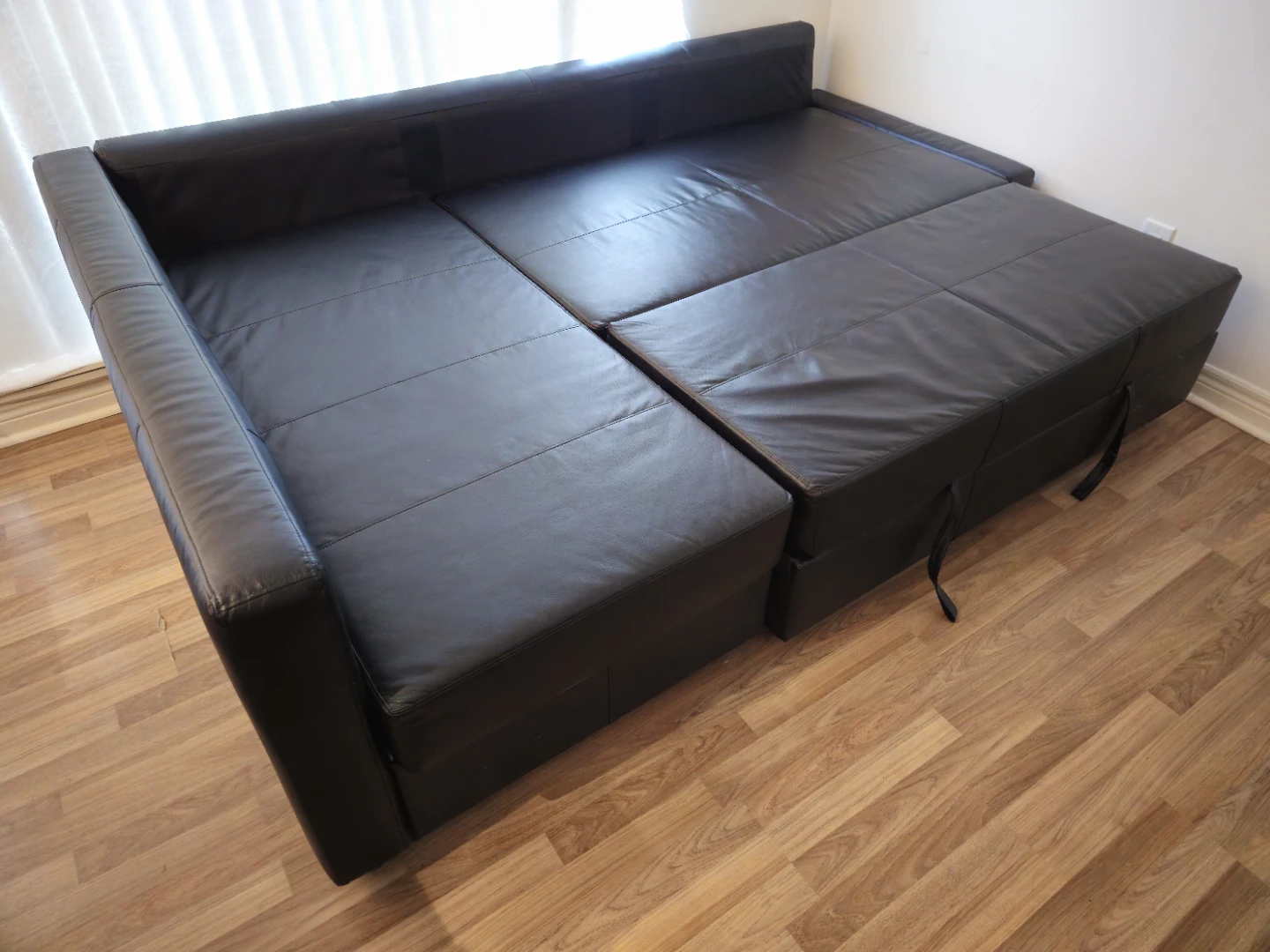IKEA Corner Sofa Bed with Storage - photo 2