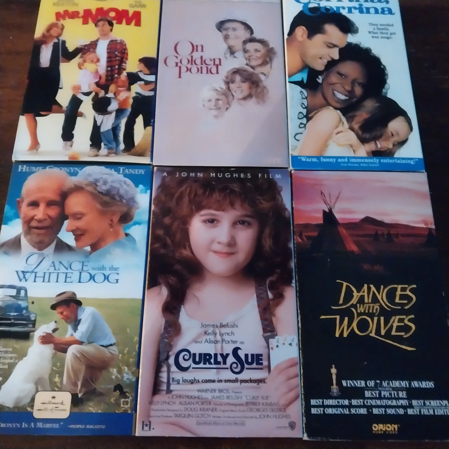🏈Set of 6 Classic Drama and Comedy VHS Tapes🏈