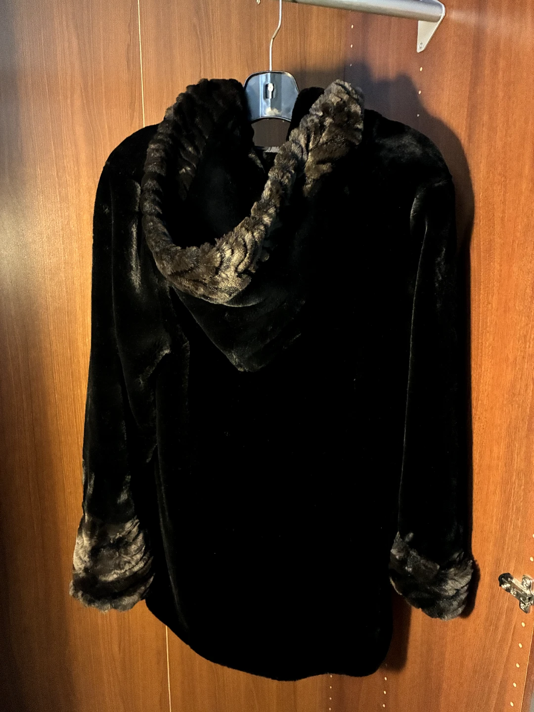 🏈Nuage Collection Faux Fur Hooded Coat - photo 2