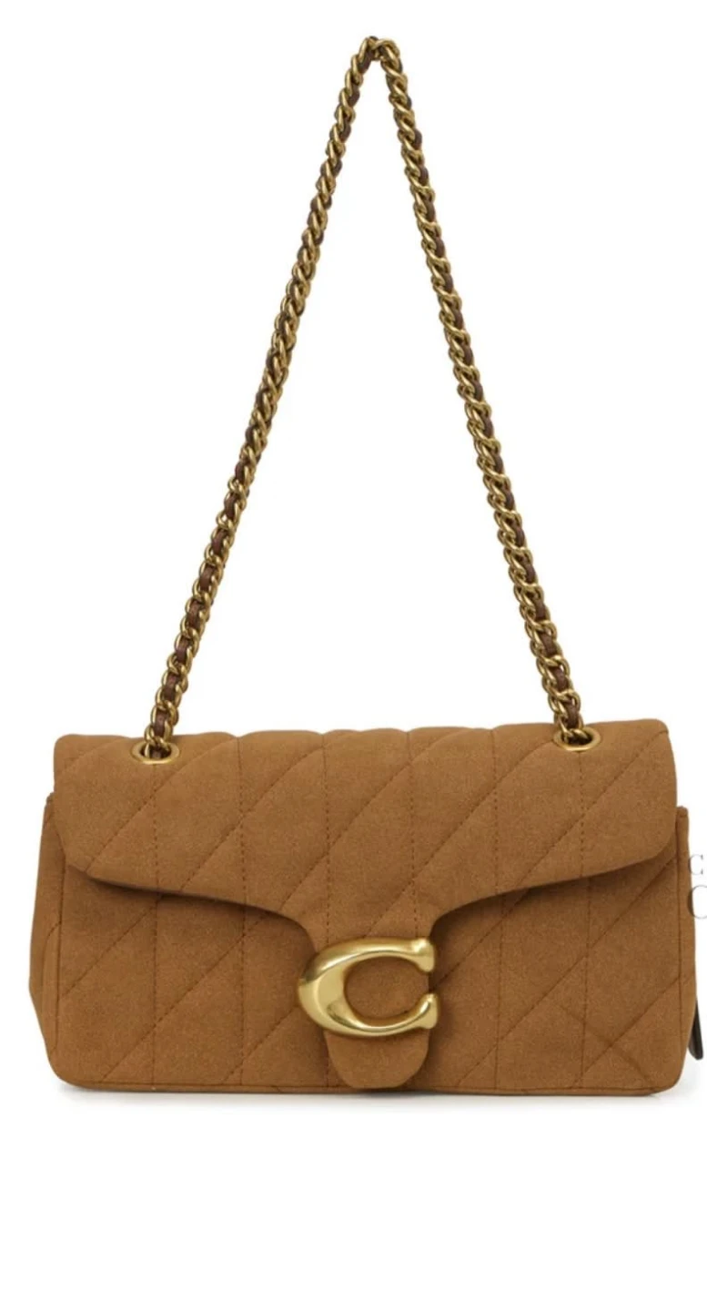 Coach Shoulder tan suede Bag - photo 2
