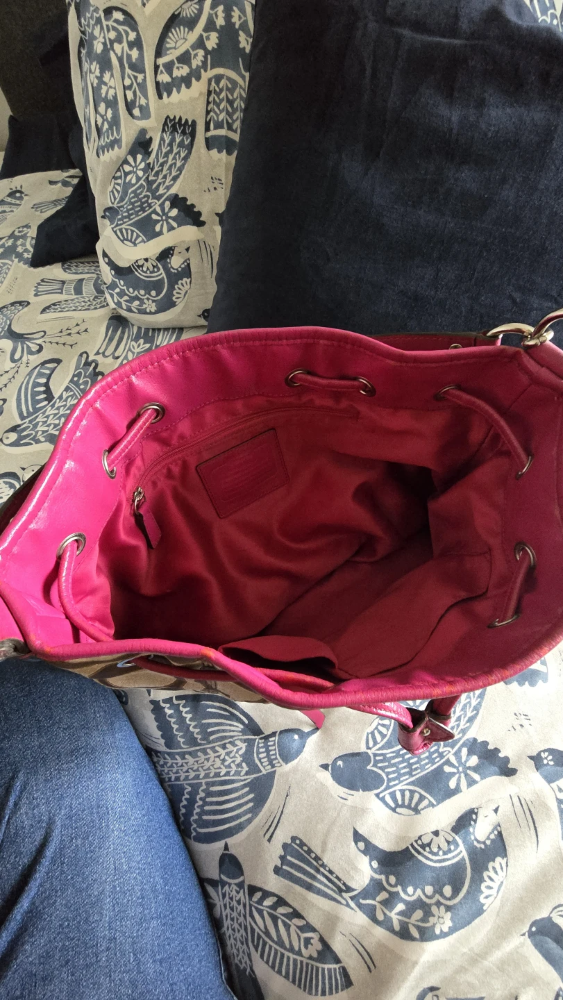 Coach Signature Canvas Bucket Bag - photo 2