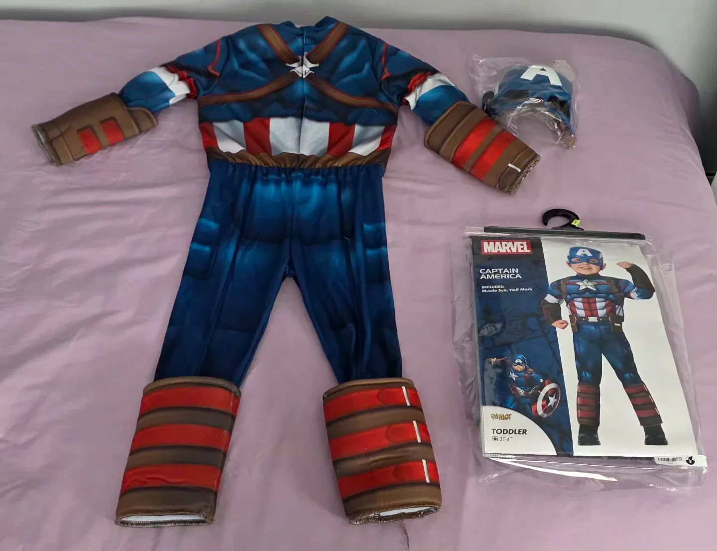 Marvel Captain America Toddler Costume 3T-4T - photo 2