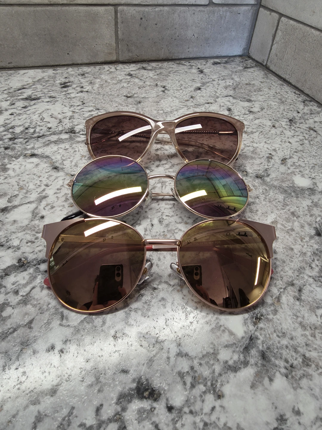 Three Pairs of Assorted Sunglasses