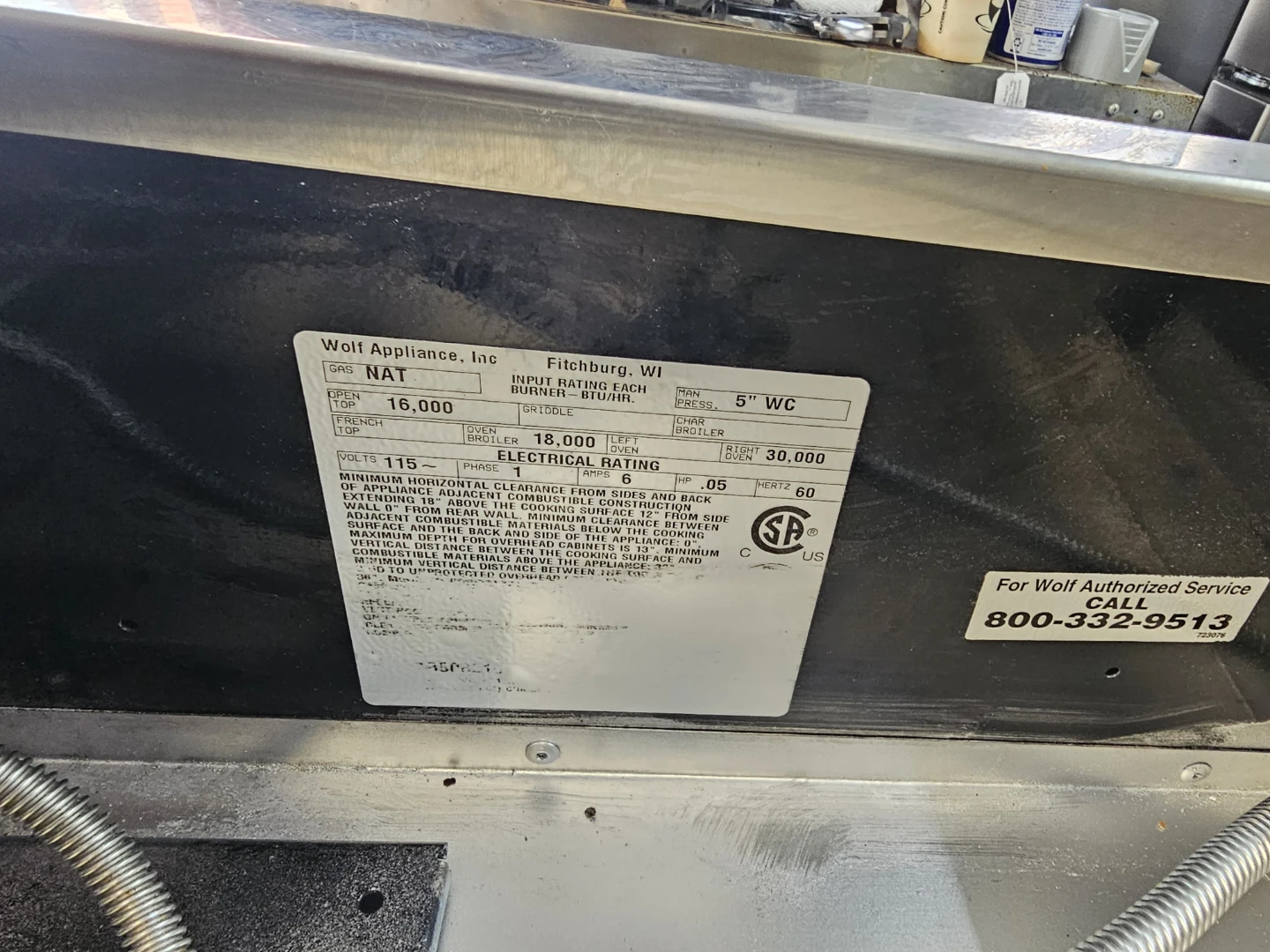 Wolf 30in Gas Range - photo 3