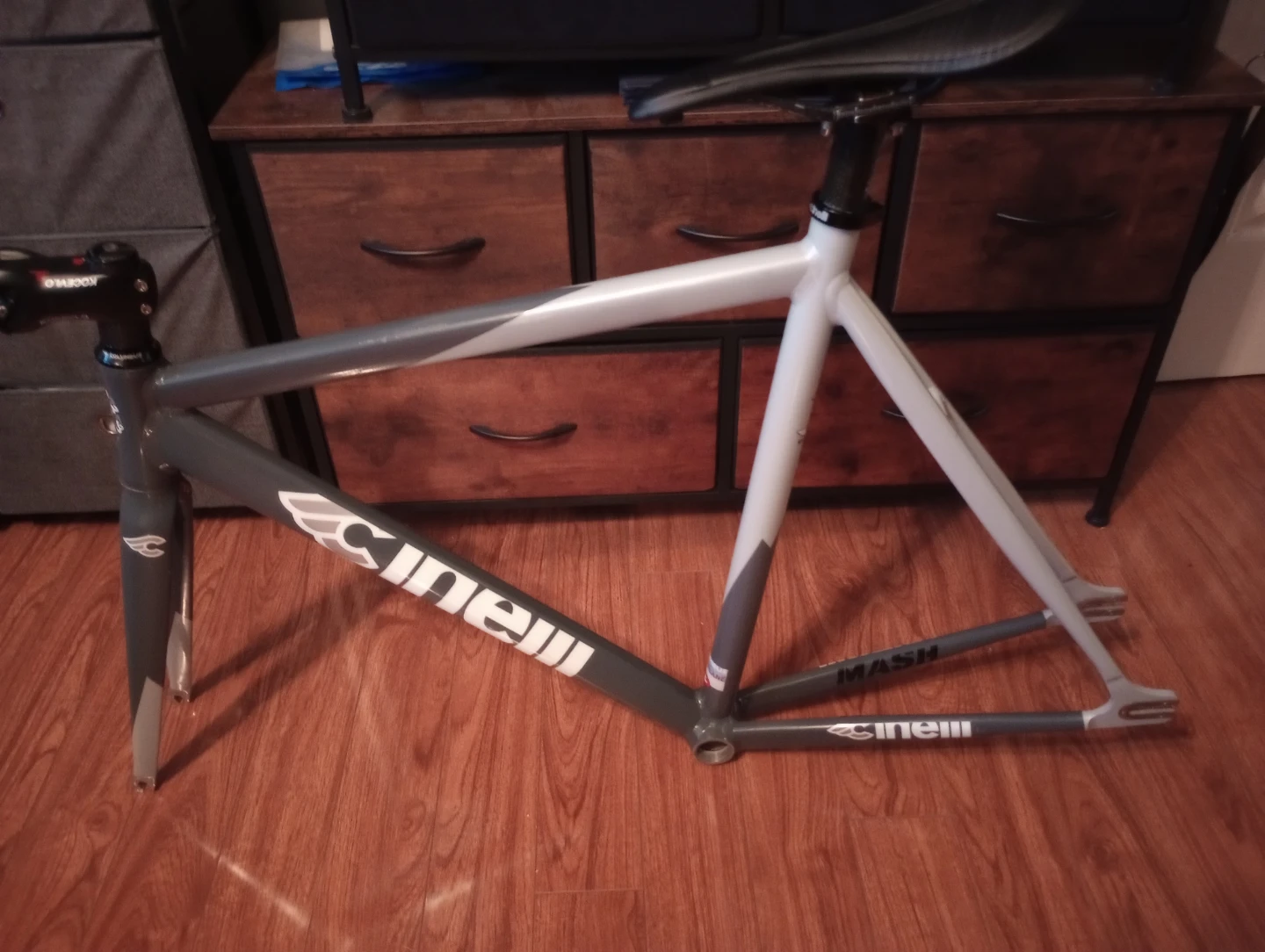 Cinelli MASH Steel Fixed Gear Bike Frame  53 cm