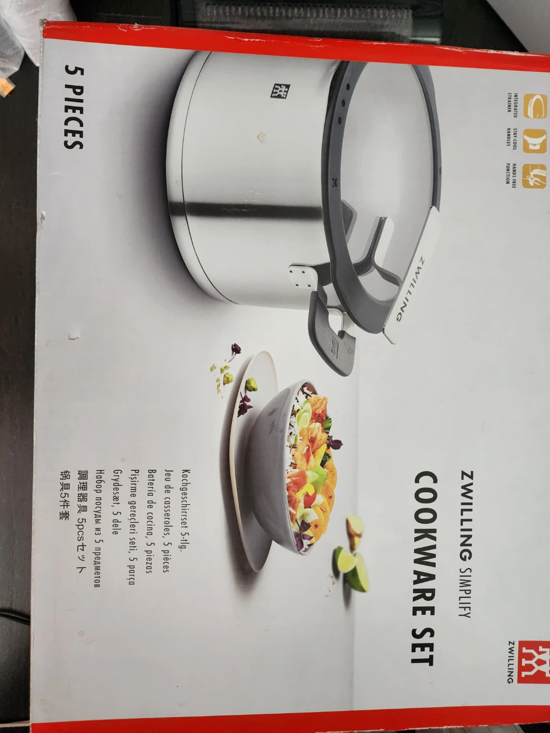 Zwilling Simplify Cookware Set 5 Pieces