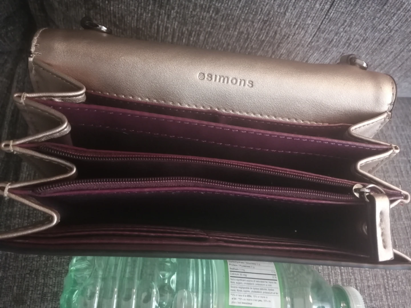 Simons gold clutch purse. - photo 4