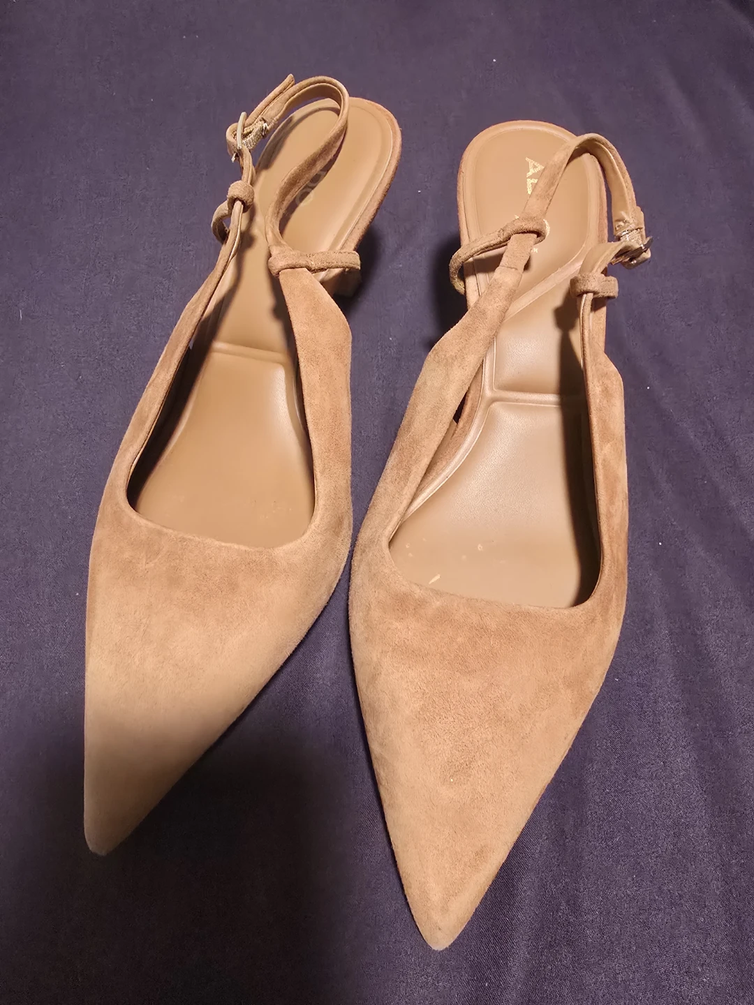 ALDO Suede Slingback Heels