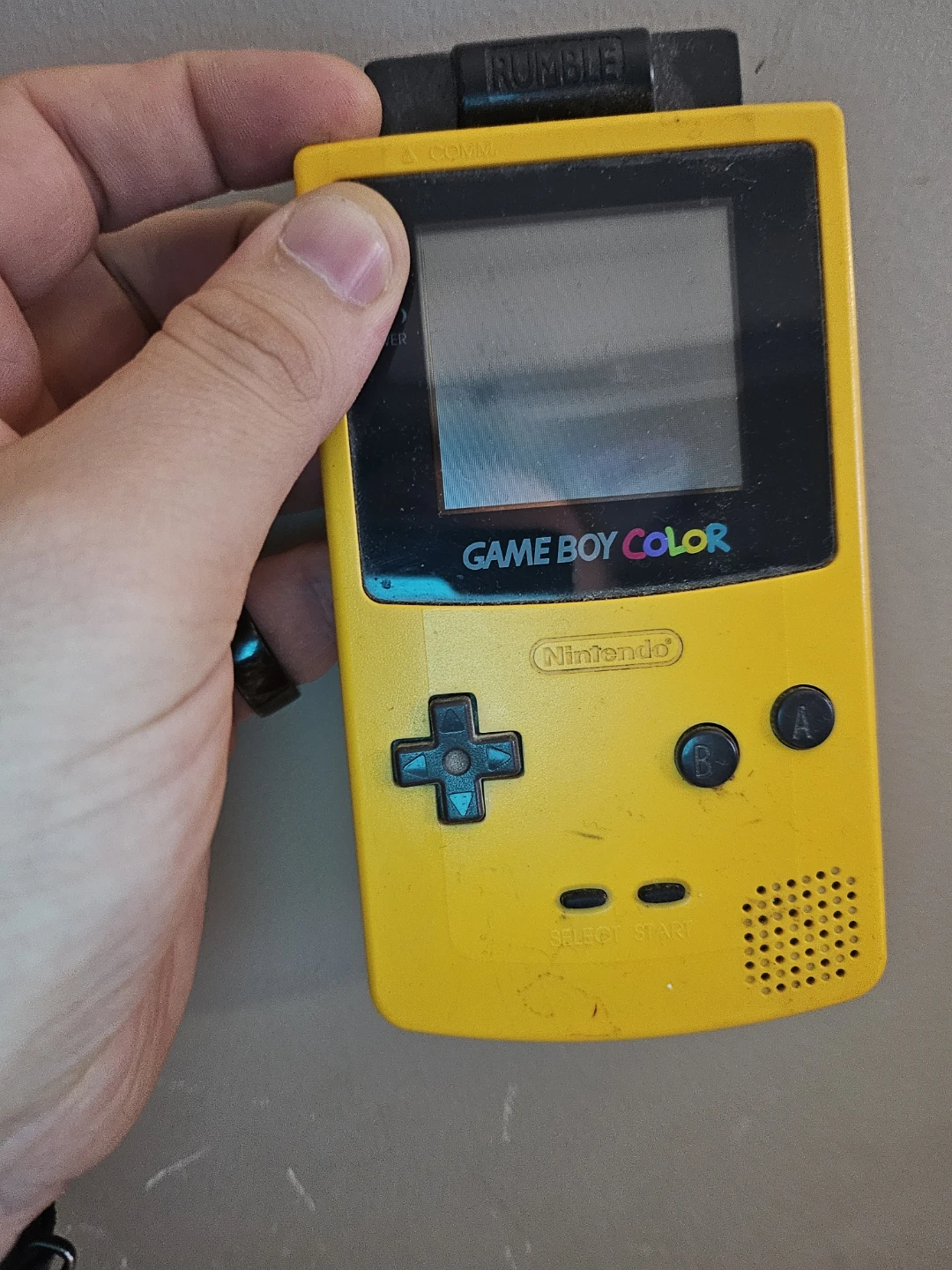 Original yellow Gameboy color