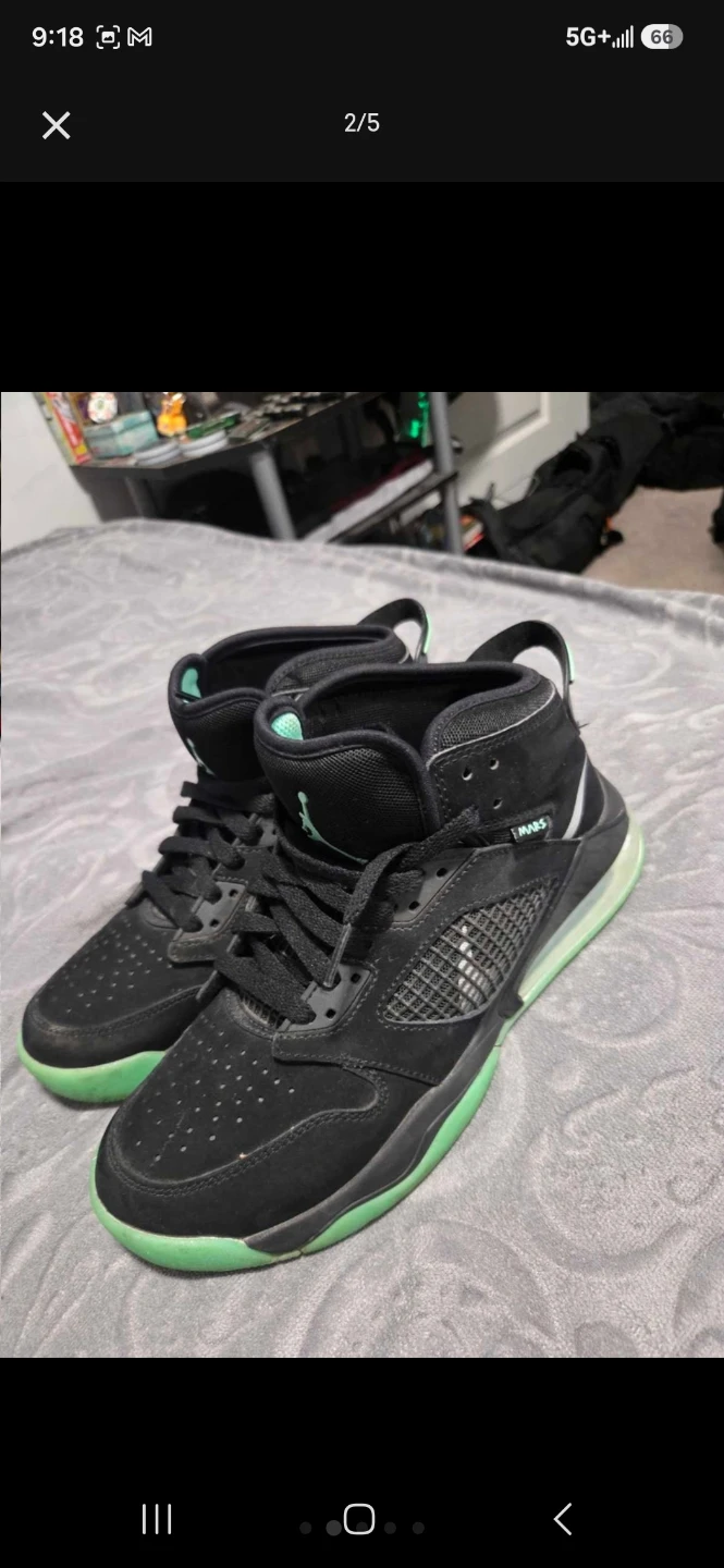 Nike Jordan Mars 270 Black and Green
